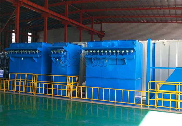 銅鋁板帶生產線氣箱式脈沖布袋除塵器