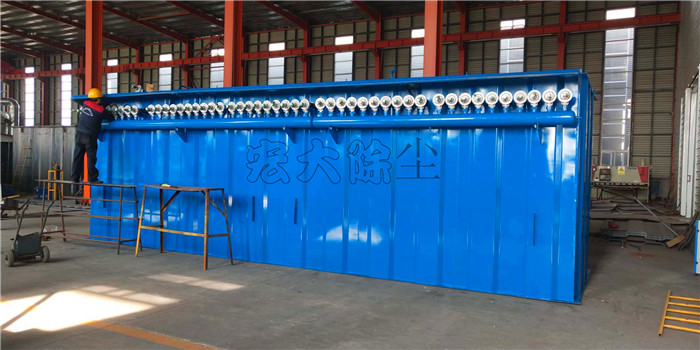 銅鋁板帶生產線氣箱式脈沖布袋除塵器